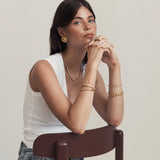 The Classic Tennis Bracelet Gold