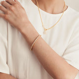 The Classic Tennis Bracelet Gold