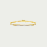 The Classic Tennis Bracelet Gold