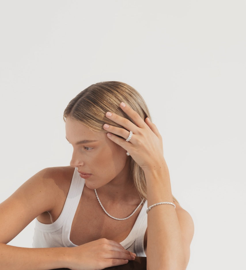 Margaux Tennis Necklace