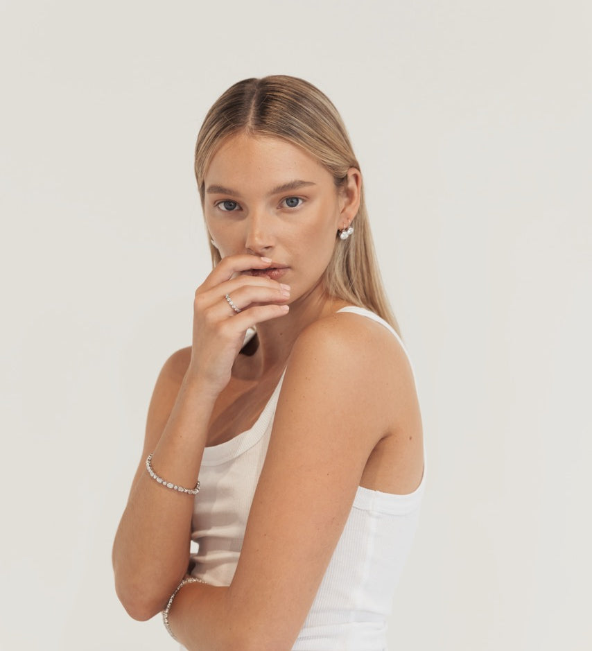 Cici Tennis Bracelet