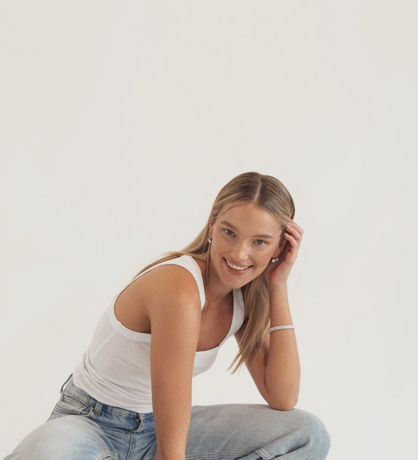 Agathe Earrings Silver