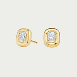 Mini Emerald Stud