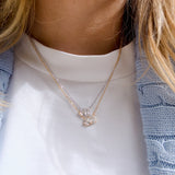 Toi Et Moi Necklace Silver